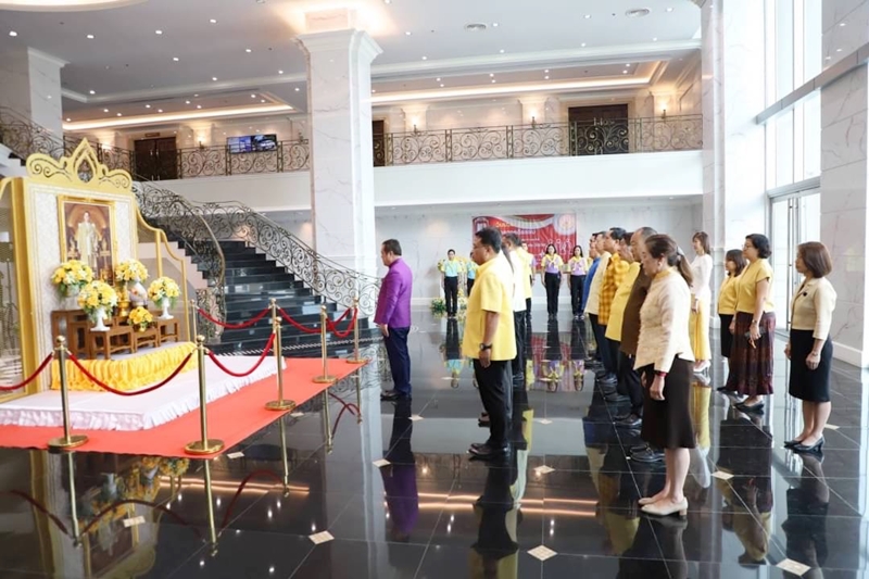 กรมบังคับคดี เข้าร่วมกิจกรรมบริจาคโลหิตและน้อมรำลึกในพระมหากรุณาธิคุณ พระบาทสมเด็จพระบรมชนกาธิเบศร มหาภูมิพลอดุลยเดชมหา บรมนาถบพิตรพิธีเทิดพระเกียรติ เนื่องในโอกาส “วันนวมินทรมหาราช”